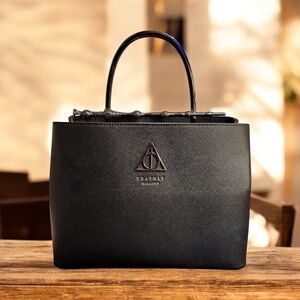 Loungefly Harry Potter Elder Wand Deathly Hallows Black Crossbody Handbag NWT